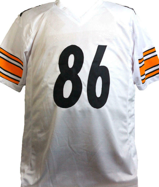 Hines Ward Autographed White Pro Style Jersey- Beckett W *Silver – Super  Sports Center