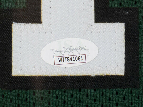 Jaworski Cunningham Vick McNabb Autographed Custom White Football Jersey - JSA COA