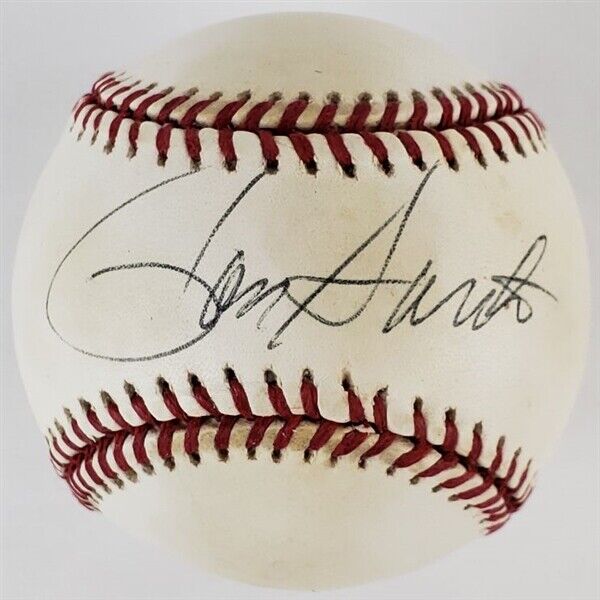 Andre Dawson Autographed Baseball - Autog Official Expos PSA