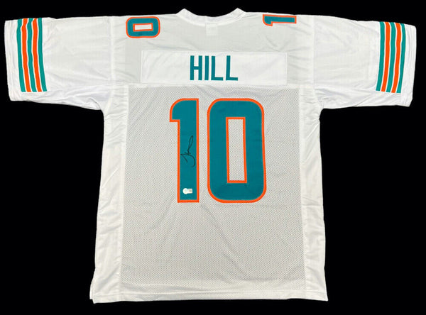 Tyreek Hill Signed Miami Dolphins Jersey (Beckett) 6xPro Bowl Wide