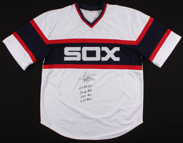 Framed Autographed/Signed Harold Baines 33x42 Chicago Black Baseball Jersey  Beckett BAS COA at 's Sports Collectibles Store