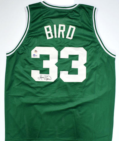 Larry Bird Signed Indiana State Sycamores Jersey (Bird Hologram)