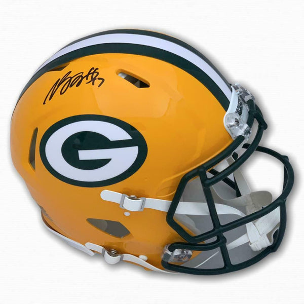 Packers Davante Adams Autographed Signed Full Size Speed Helmet - Beckett