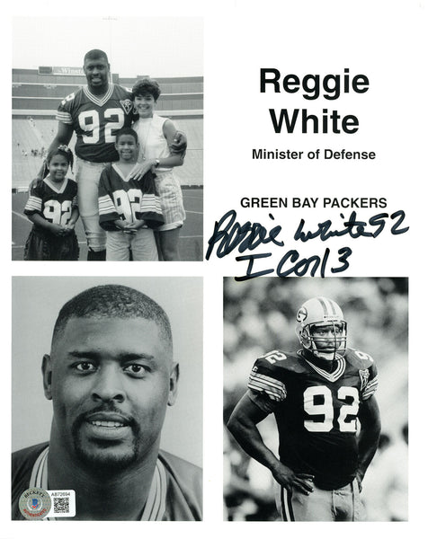 Reggie White Autographed Jersey