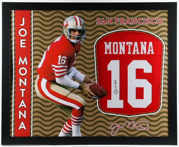 Joe Montana Signed San Francisco 49ers Jersey (GTSM Holo) 4x Super